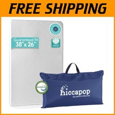 Playard Mattress Pad 38"x26"x1.25" - Portable Crib Mattress