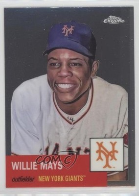 2022 Topps Chrome Platinum Anniversary Willie Mays #24 HOF 6ns