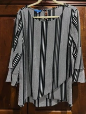 APT 9 Business/Casual Tulip Hem Tunic XL 