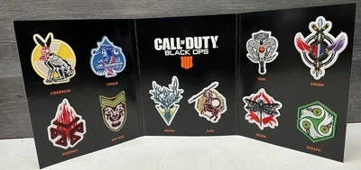 ACTIVISION Call of Duty Black Ops 4 Collector's Edition Specialist Patches Free Postage