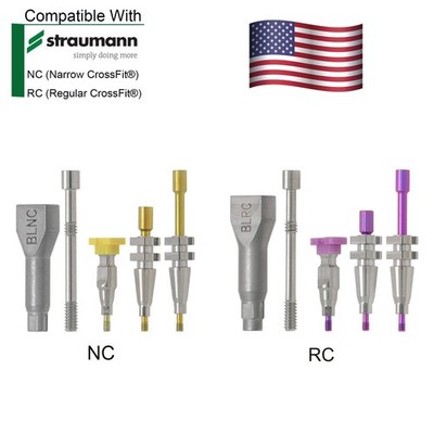US ITI Straumann Dental Analog Scanbody Transfer Impression Coping Tray NC/RC