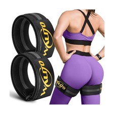 BFR Booty Bands for Women Glutes - Blood Flow Restriction Bands with Weekly P...