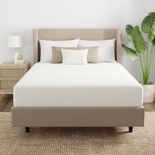 AllerEase Organic Cotton Mattress Pad - Block...
