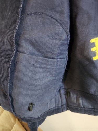 Chaqueta de pana FFA vintage para hombre Tennessee con cremallera talla 100-32 algodón hecha en EE. UU. - Imagen 6 de 7