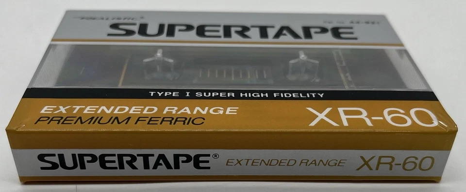 Realistic Supertape XR-60 Tape Cassette New in Package 30 min. Type 1 Super High - Image 3 of 3