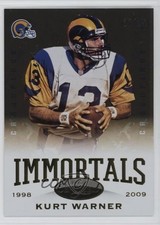 2014 Certified Hot Box Gold Camo 22/25 Kurt Warner #191 HOF 4at
