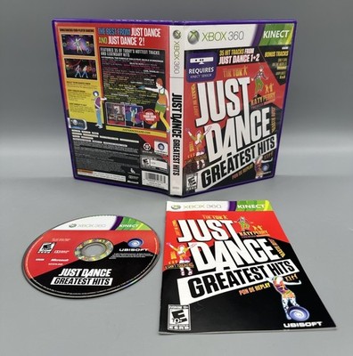 Just Dance -- Greatest Hits (Microsoft Xbox 360, 2012) - CIB Complete - Tested