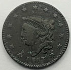 Photo of a 1817-P Large Cent from an eBay listing that sold on Jul 16, 2026