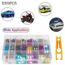 440 Pcs Car Blade Fuse Assortment Assorted Kit Blade Set Auto Truck Automotive