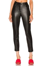 Commando Faux Leather Five Pocket Pants Size S