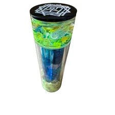 New Mikio Japan Handmade Kaleidoscope “Fairy Dust Sparkle Yellow” Three Mirror