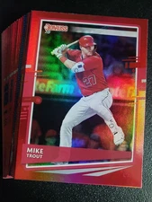 2020 Donruss Red Holo Foil (Some Variations) You Pick Complete Your Set