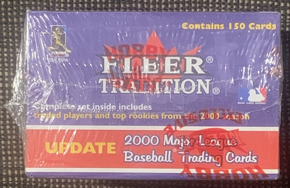 2000 FLEER TRADITION UPDATE Sealed Baseball Set Johan Santana Rookie 150 Cards. - Image 3 of 3