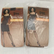 Leggs Brown Sugar Medium/tall- Honey Brown & Medium Off Black