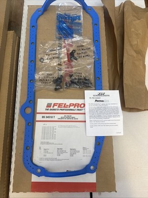 OS34510T Felpro Set Oil Pan Gaskets New for Olds Suburban SaVana Cutlass Pontiac