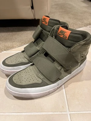 Jordan 1 Retro Double Strap High Olive Canvas for Sale