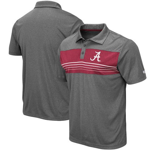 Herren Colosseum meliert anthrazit Alabama purpurrot Tide Smithers Polo