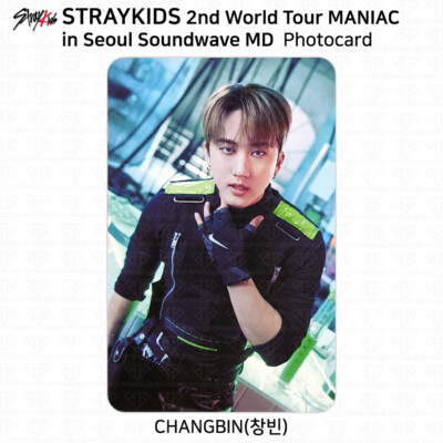 Stray Kids 2nd World Tour MANIAC in Seoul Random Photocard