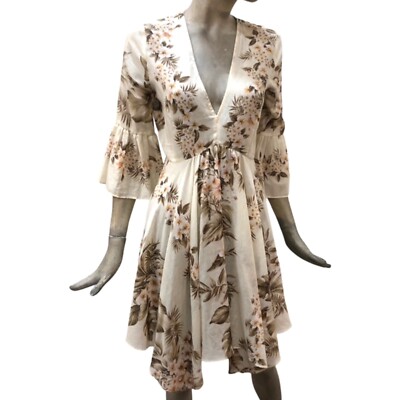 Twinset Vestito Seta Fiori Twinset Abito Fiori Donna Abiti Twin