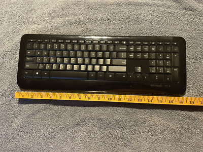 Microsoft Wireless Desktop 850 Keyboard - Black - Keyboard