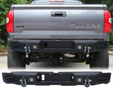 Vijay For2014-2021 Toyota Tundra Steel Frontrear Bumper Wwinch Plateled Light