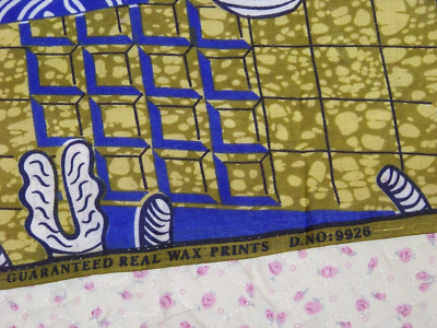 ビンテージファブリック Vintage Fabric - Guaranteed Real Wax Prints - D.NO:9926 - 5 Yds. +