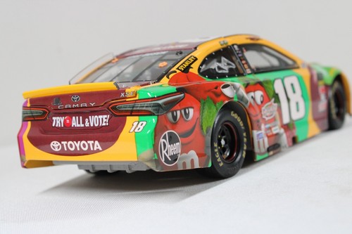 KYLE BUSCH 2018 ELITE #18 M&M'S FLAVOR VOTE TOYOTA /118 MADE LEGGERE DESCRIZIONE! - Foto 6 di 15