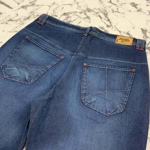 Corto uomo Rocawear Dk blu denim nuovo con etichetta - Foto 4 di 5