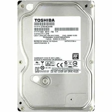 Toshiba 1TB | 3.5" | 7200RPM | SATA 3 | (6Gb/s) Internal Hard Drive for Desktop