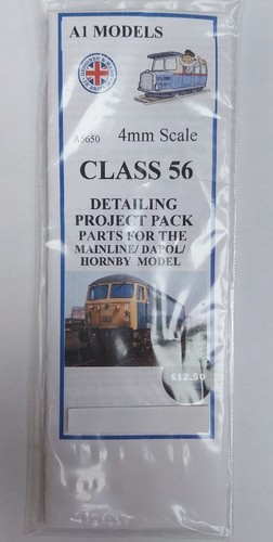 4 mm SCALE '00' CLASS 56 DETAILING PROJECT PACK - geätzte Messingteile - Bild 3 von 3