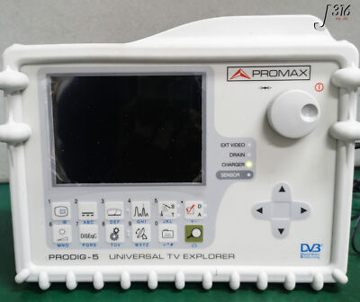 16423 PROMAX UNIVERSAL TV EXPLORER, PG005AES11 W/ INSTRUCTION MANUAL PRODIG-5