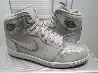 Nike Air Jordan 1 Retro HI SILVER 2009 