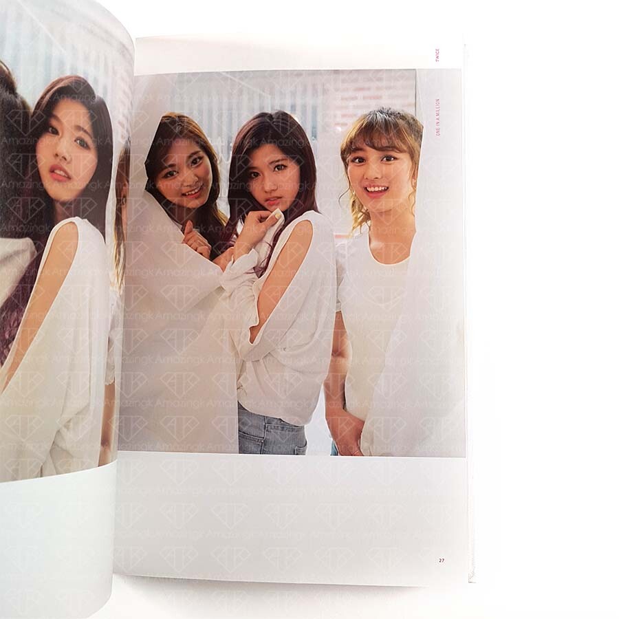 TWICE 1st Photo Book ONE IN A MILLION Nayeon Jeongyeon Momo