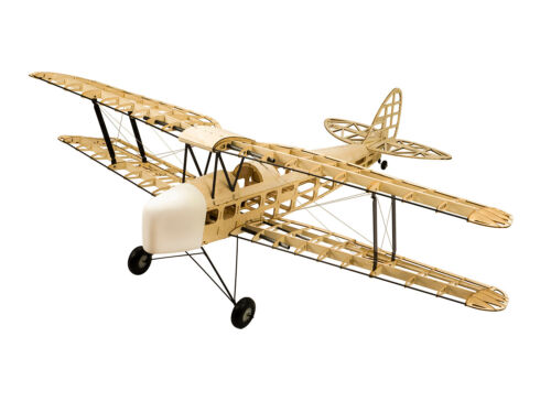 Tiger Moth DH82a Zweiflugzeug Funksteuerung Balsa Kit 1,4 m (keine Elektrik) DW Modell - Bild 1 von 12