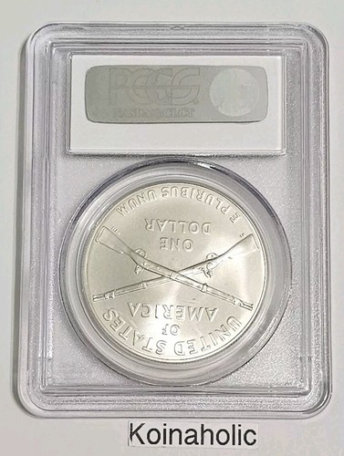 2012 W Infantry Commemorative Silver $1 PCGS MS69 All Gave Some, Some Gave All - Picture 7 of 11