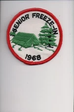 1968 Senior Freeze-In patch