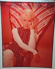 Original Color Transparency Janet Leigh Posing in Chair 8" x 10" RRP 697