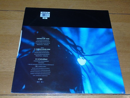 BIG AUDIO DYNAMITE - Contact - Deleted 1989 UK 3-track 12'' vinyl single - Picture 2 of 6
