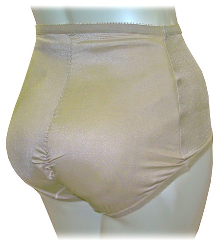 NUDE BUTT BOOSTER PANTY GIRDLE M MEDIUM MED 28" BRIEF PADDED BOOTY ENHANCER NEW - Picture 3 of 3