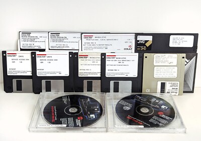 MEGAPACK Beckman Coulter Software for GEN-S MAXM STKS ONYX, 8 Disks & 2 CDs