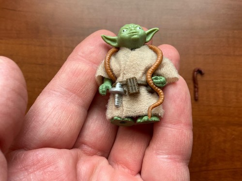 Vintage Kenner Star Wars Yoda No COO Kader Factory w/ Match Accessories - Picture 5 of 10