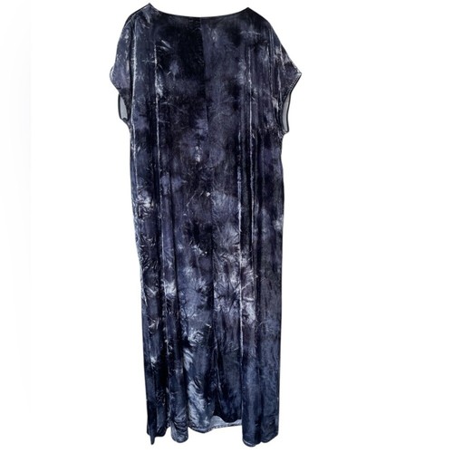 NEW J.JILL Pure Jill Tie-Dyed Velvet Maxi Dress NWT XL Tall - Picture 6 of 6