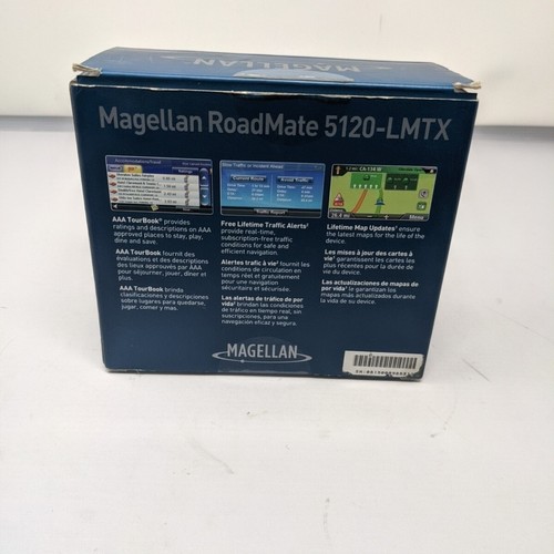 Magellan RoadMate 5120-LMTX Automotive GPS Bundle Lifetime Map Updates -No Mount - Picture 12 of 14