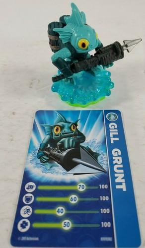 2011 Activision Skylander Spyros Adventure Figur/Karte Gill Grunt 83978888 S2117 - Bild 1 von 7