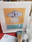 Eglo Bantry 1 Light Ceiling Light, Chrome/clear/frosted glass- 90117A New other