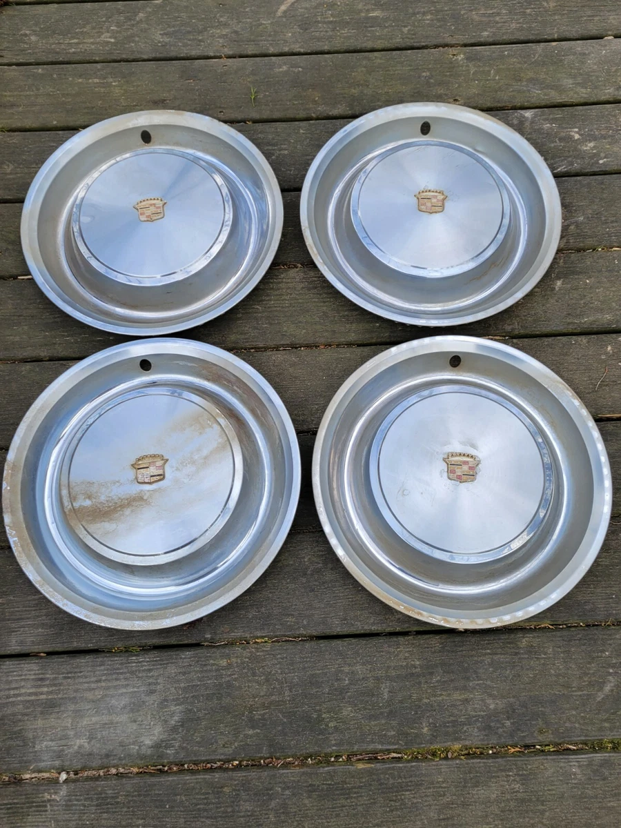 Old on sale cadillac hubcaps