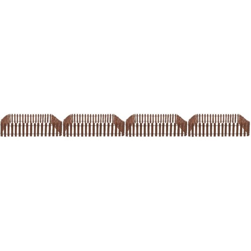 4 Pieces Simulierter Bauernhofzaun Minizaun Für Den Garten Gartenzaun
