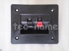 4 x LAUTSPRECHER BOXEN EINBAU TERMINAL DOSE ANSCHLUß MODUL KLEMME ANSCHLUSS FELD