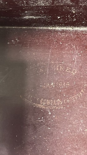 Ancien Cercle d’Azimut Alidade de navigation en bronze 1845 Admiralty - Picture 4 of 6