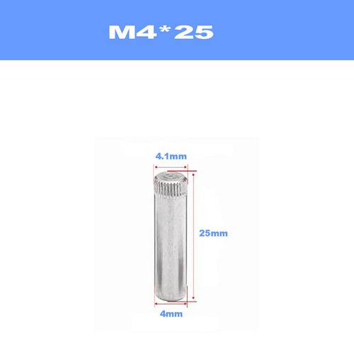 304 Stainless Steel Knurled Pin Connection Shaft Pin M2- M8 - Picture 49 of 71